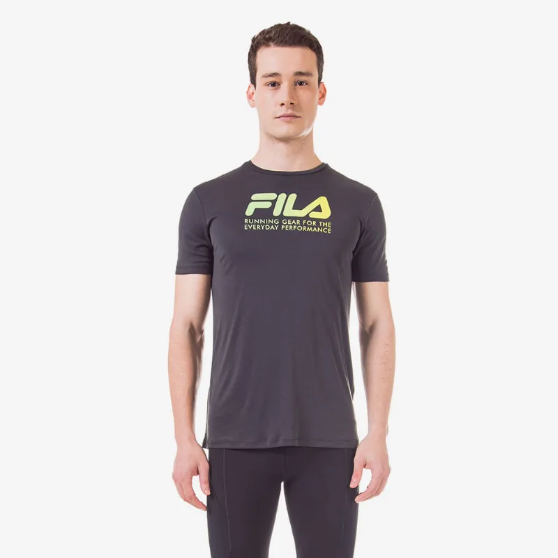 Camiseta Run Go To Mars Pa Masculina Preto Melange GG