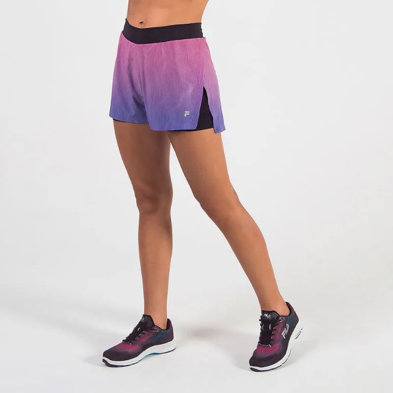 Shorts Run Go To Mars Feminino Preto P