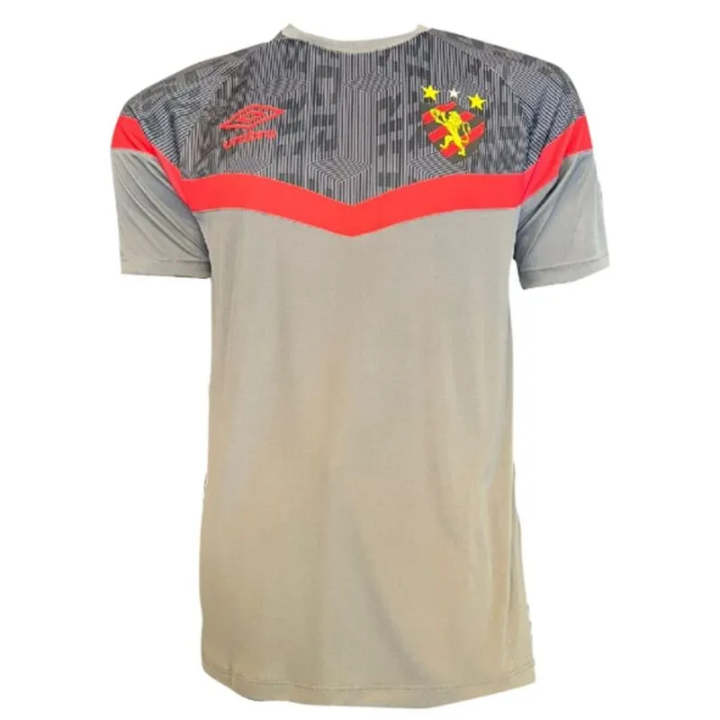 Camisa Masculina Sport Recife Treino 2023 Cinza