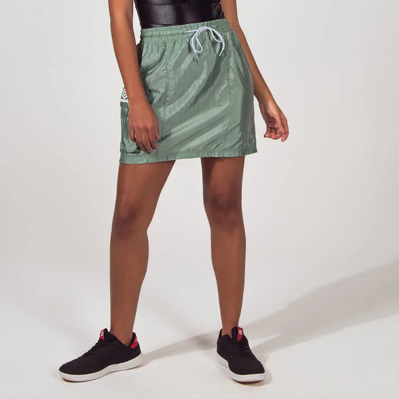 Saia Feminina Umbro Diamond Beach Pine Verde GG