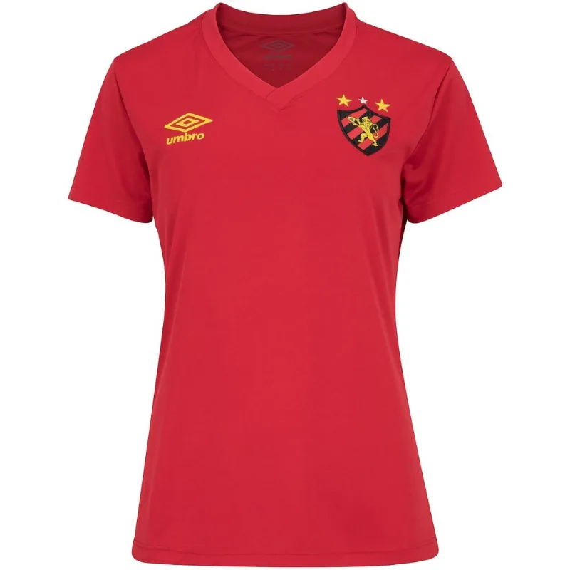 Camiseta do Sport Recife Basic Umbro - Feminina Vermelho P