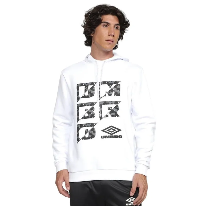Moletom Umbro Large Duo Camuflagem Masculino G / Branco - Umbro