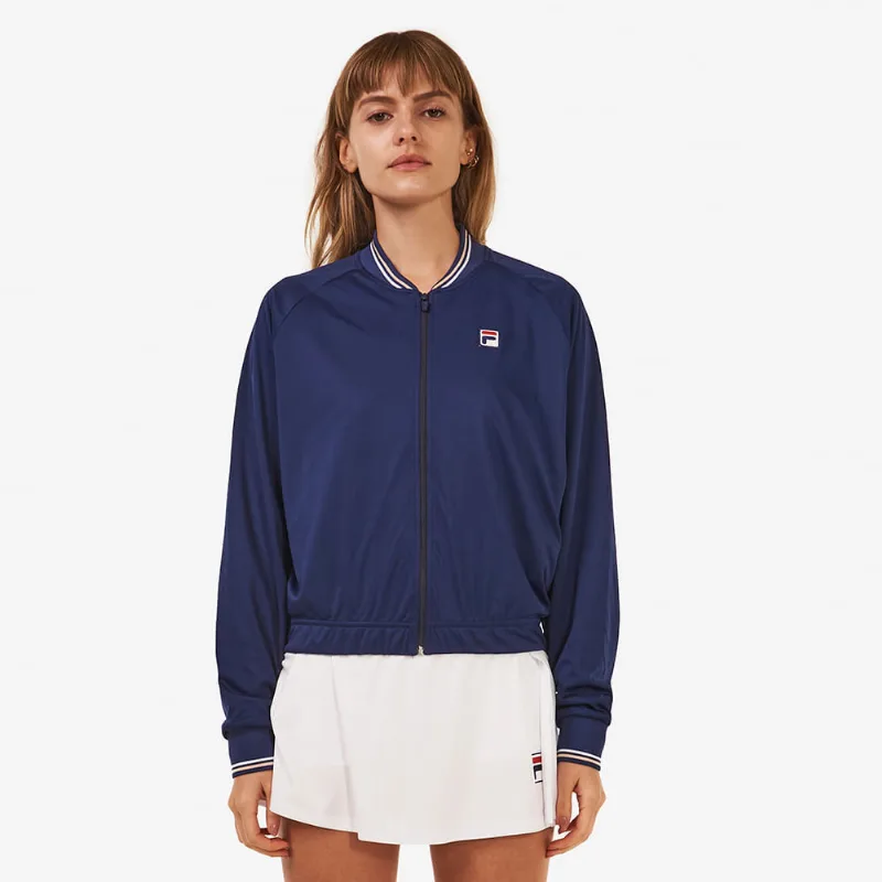 Jaqueta Pinstripes Line Feminina Navy GG