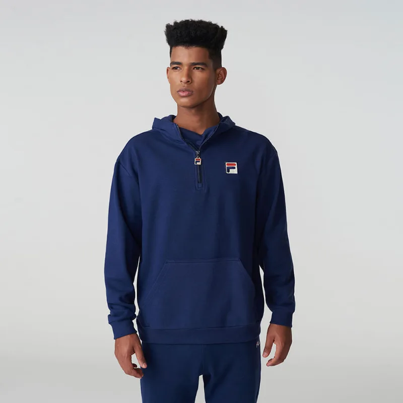 Casaco Half Zip Masculino Navy P