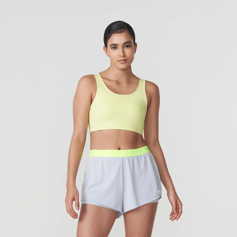Top Essential II Feminino Melange Top Essential II Feminino Yellow Neon Light M
