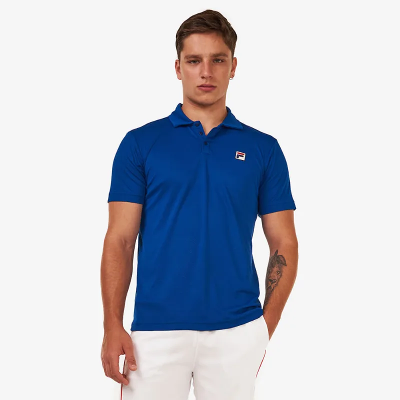 Pólo Action III Masculina Azul M