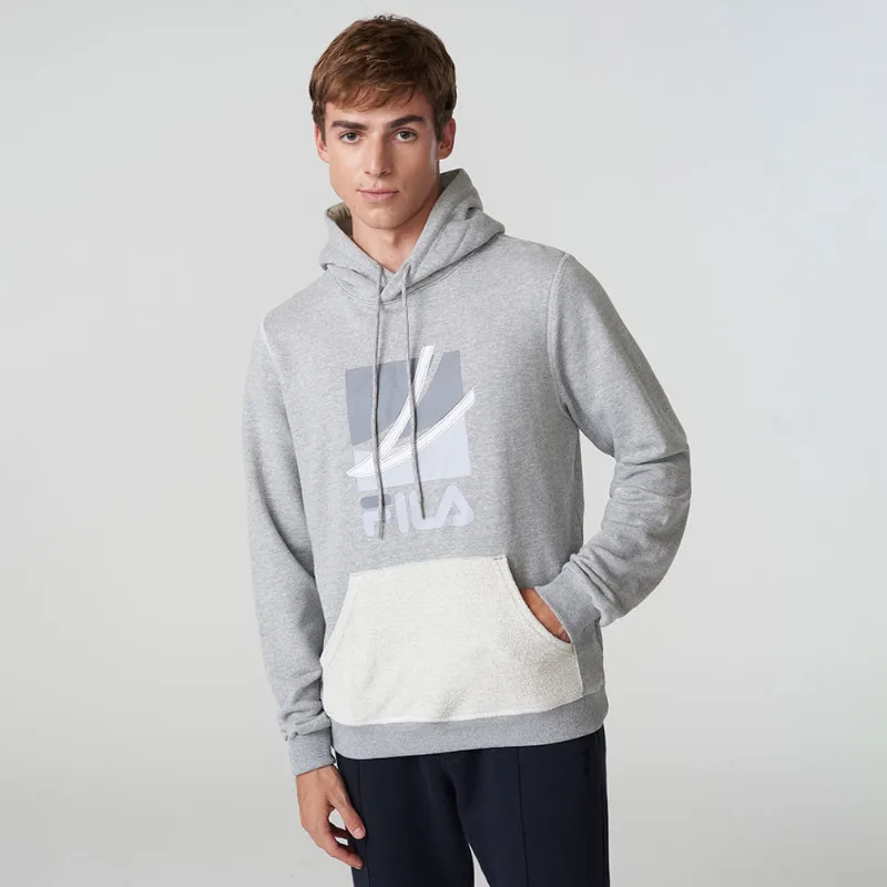 Casaco Com Capuz Re Essencial Masculino Cinza GG