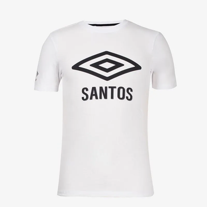 Camiseta Masculina Umbro Santos Graphic Fan 2022 G