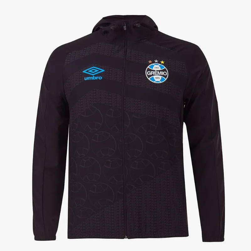 Windbreak Masculino Umbro Grêmio Treino 2022 Preto 5GG