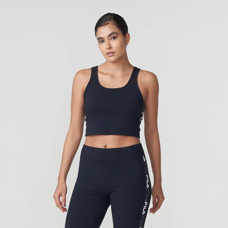 Top Essential Tape Feminino Black,White Top Essential Tape Feminino Preto G