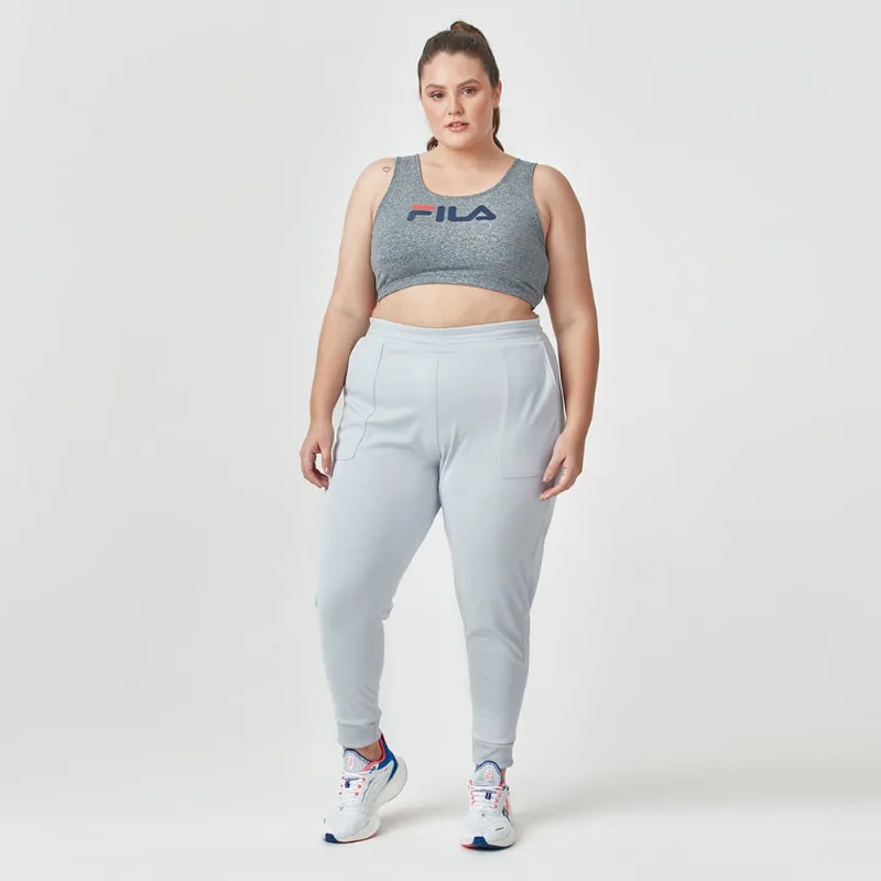 Bermuda Fila Flat Life Long Plus Feminina Melange 1XGG