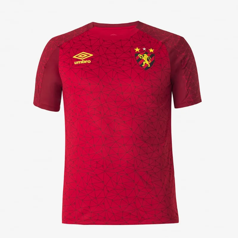 Camiseta Masculina Umbro Sport Aquecimento 2022 Vermelho P