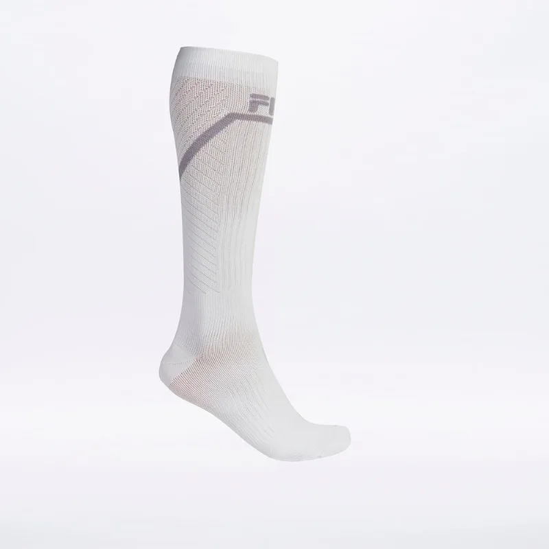 Meia Emana Performance Unisex White,Grey Meia Emana Performance Unisex White, Grey
