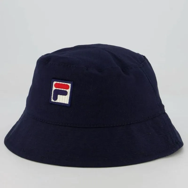 Bucket Fila Classic Marinho Algodão Unissex