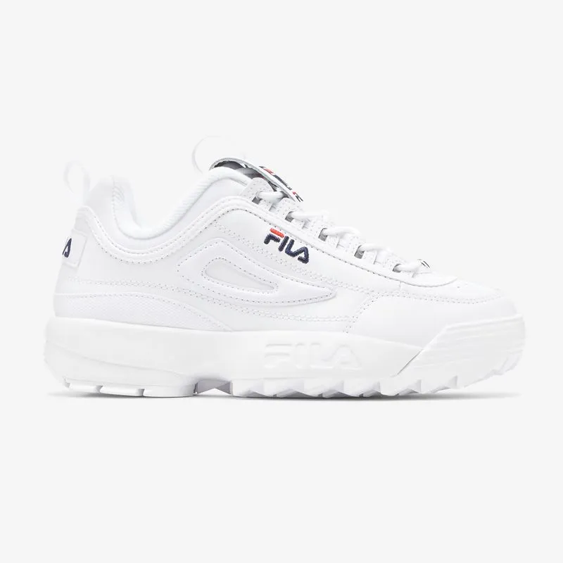 ZAPATILLAS DISRUPTOR II PREMIUM MUJER - WHT/FNVY/FRED - 41