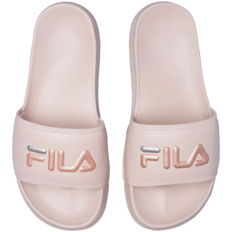 Chinelo Slide Infantil Fila Drifter Rosa Claro 35