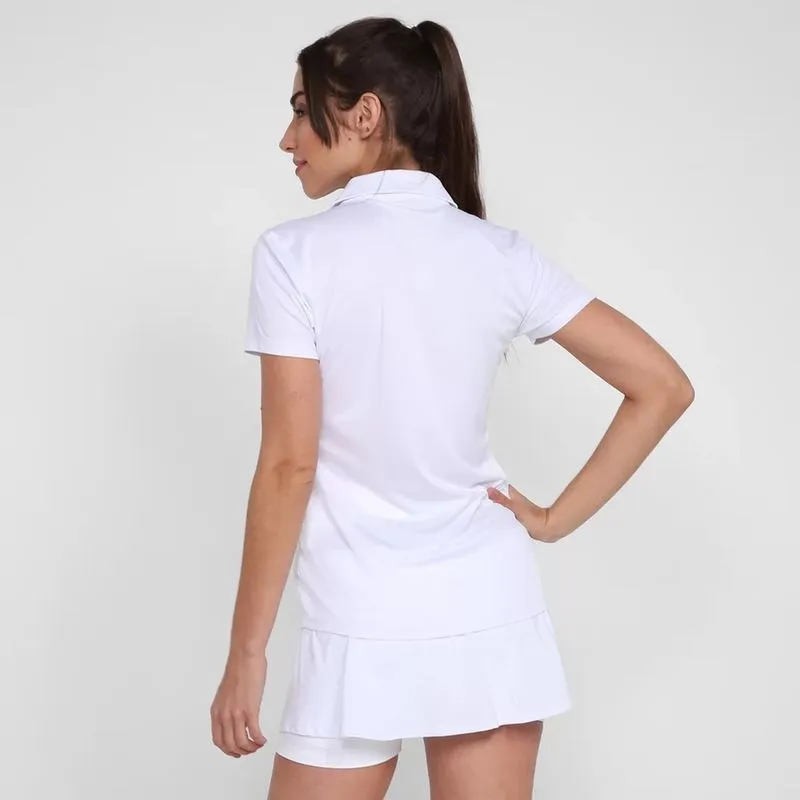 Polo Fila Line Fbox Feminino Branco
