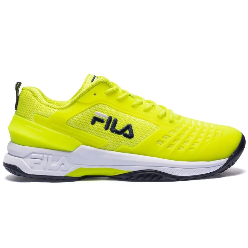 Tênis Fila Axilus Ace - Masculino Amarelo Fluor 37