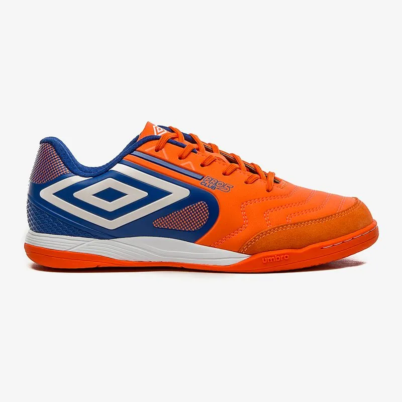 BOTIN SALA UMBRO PRO 5 BUMP CLUB - NARANJA/BLANCO/AZUL - 39
