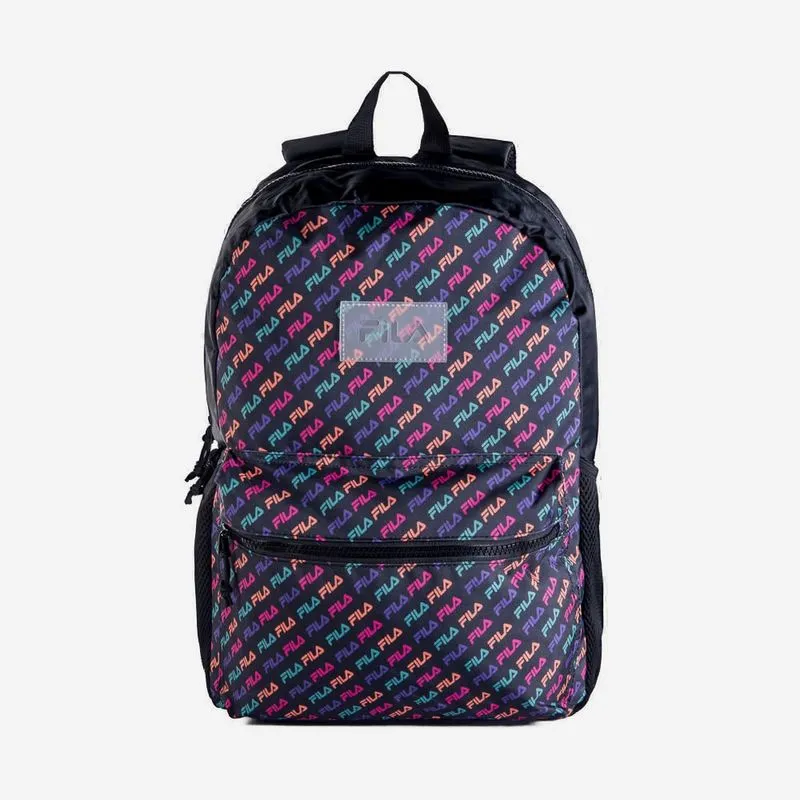 MOCHILA UNISEX FILA STAMPA PRETO/ESTAMPADO FUN - BLACK/PATTERNED FUN - U