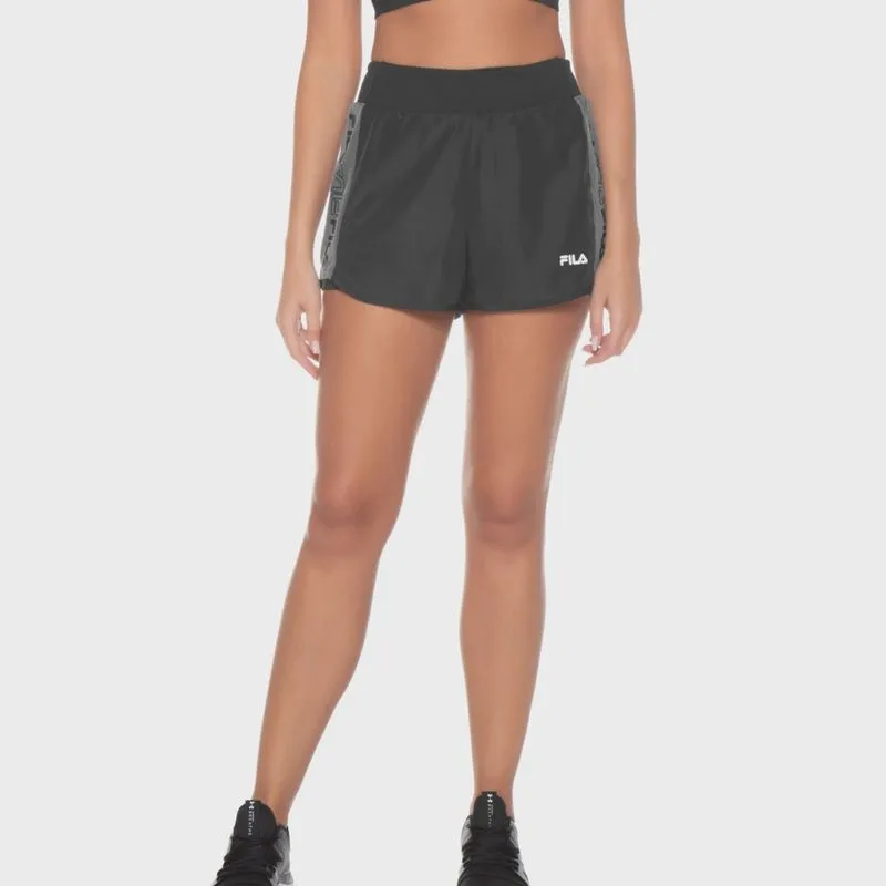 Shorts Feminino Fila Basic Train Duplo Esportivo Leve
