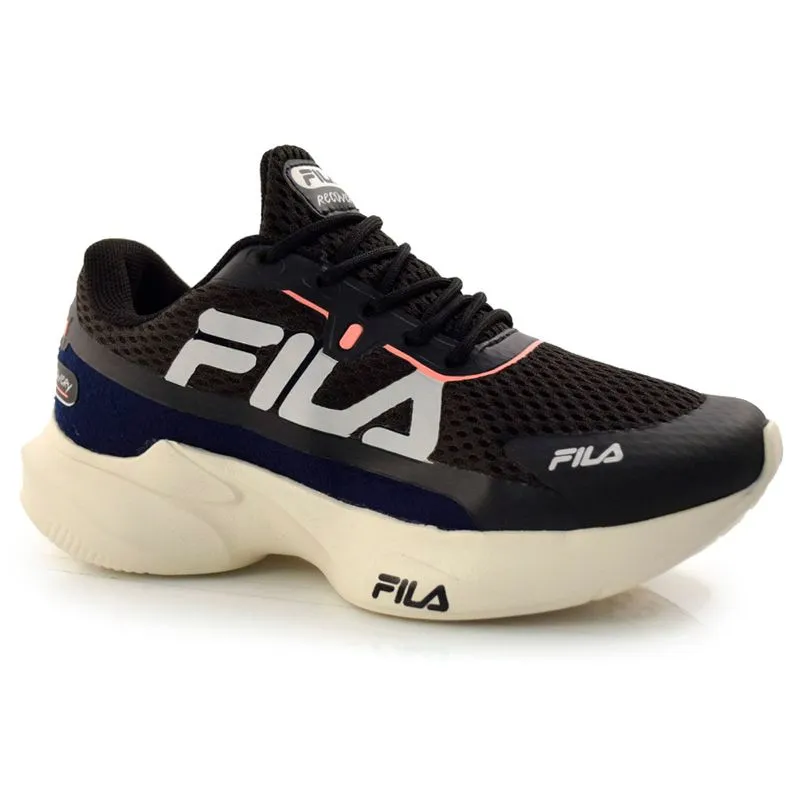 Tenis Infantil Fila Recovery Preto F04K002 34