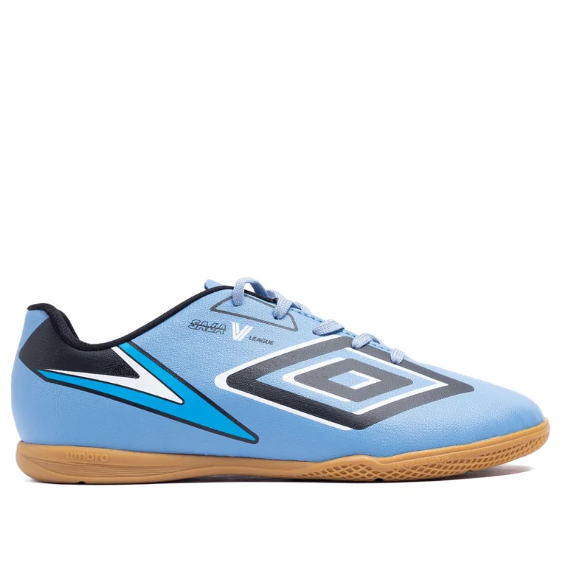 Chuteira Futsal Umbro Sala V League Azul Claro - 38