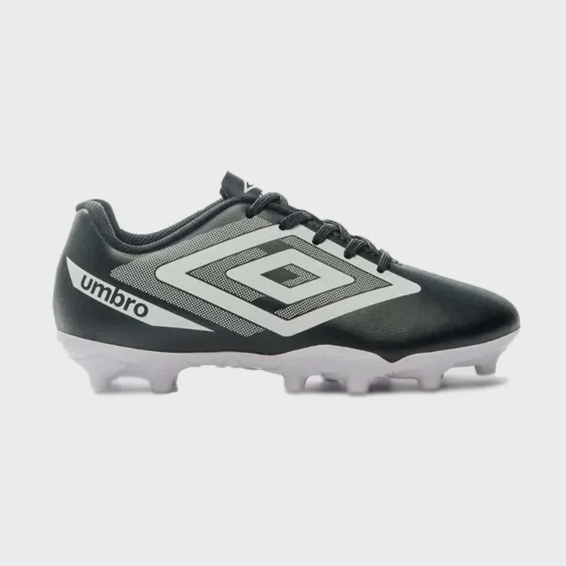 Chuteira Infanto-Juvenil Campo Beat Jr Preto Branco Umbro U07FB059-121