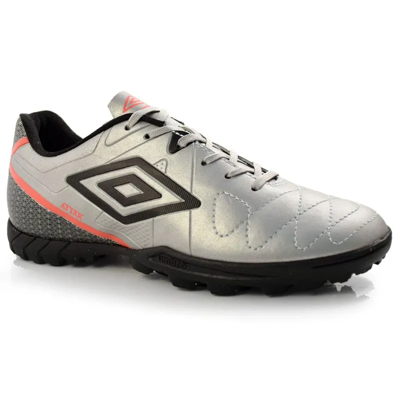 Chuteira Society Umbro Attak Cinza U01FB072 43