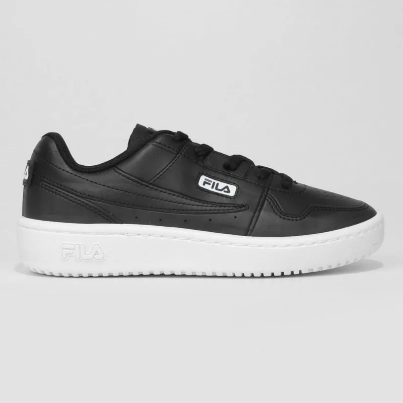 Tênis Infantil Fila Arcade Unissex - Unissex - Preto+Branco