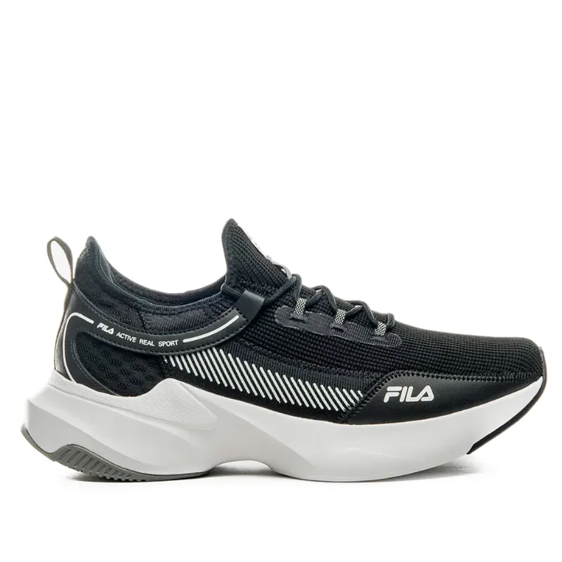 Tênis Masculino Fila Vega Preto/branco - 43
