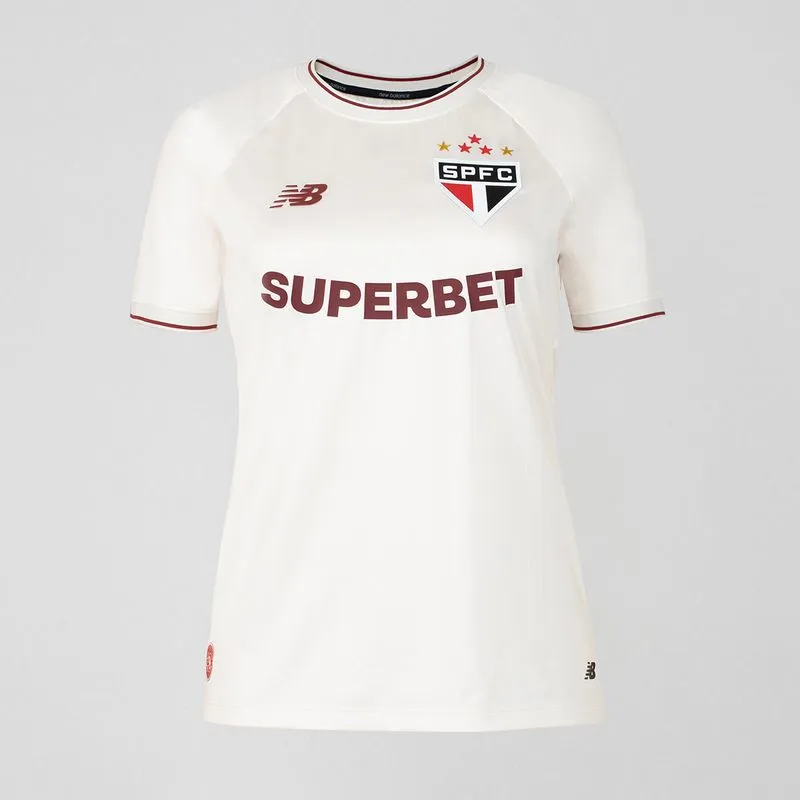 Camisa Comemorativa Spfc 2026 Feminina P