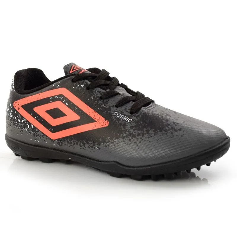 Chuteira Society Infantil Umbro Cosmic Preto U07FB089 28