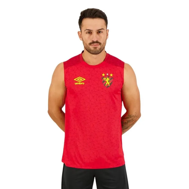 Camisa Regata Masculina Sport Recife 2022 Aquecimento