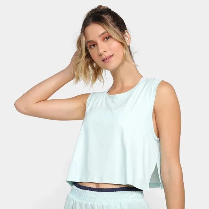 Blusa Fila Performance Feminino Azul Pastel Light