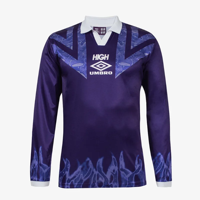 Camisa Ml Masculina Umbro High Ls107 Purple GG