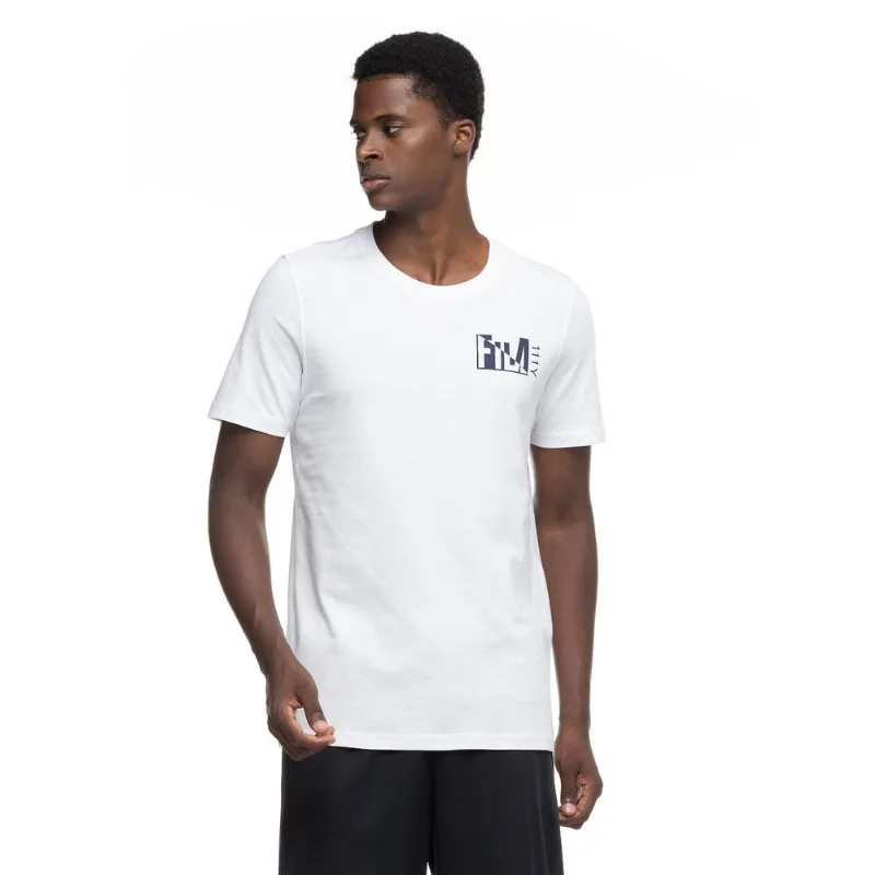 Camiseta Fila Manga Curta Street Hop Label - Masculina Branco G