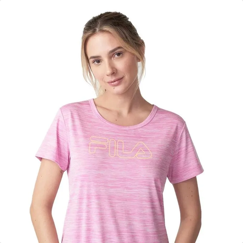 Camiseta Fila Basic Train Feminina P / ROSA CLARO