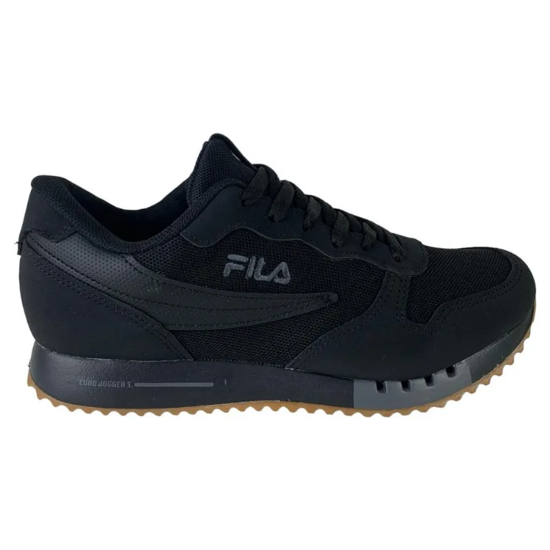 Tenis Casual Masculino Fila Euro Jogger Sport Preto