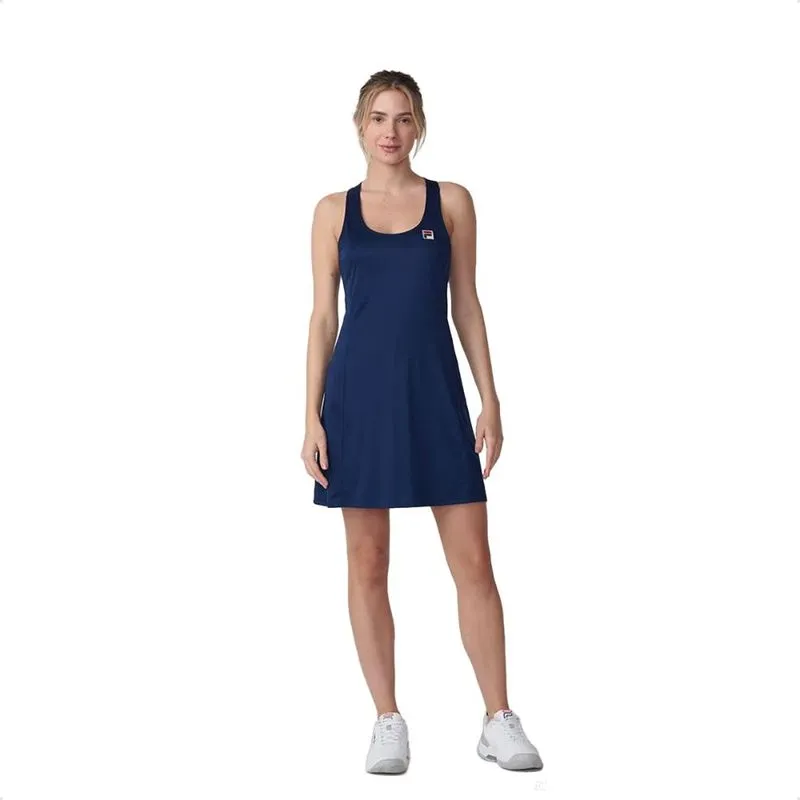 Vestido Fila Fbox Feminino P / marinho