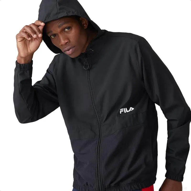 Jaqueta Fila Corta Vento Train Masculina M / preto