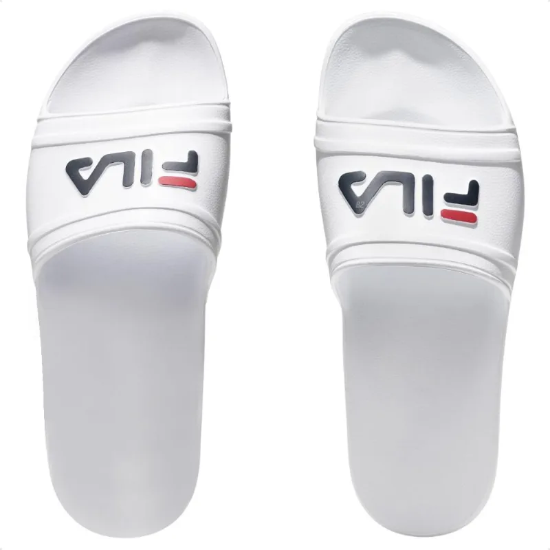 Chinelo Fila Sleek Slide Feminino 39 / Branco / Marinho