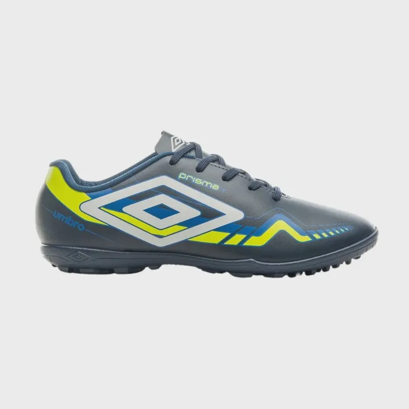 Chuteira Umbro Prisma + Society Masculina Marinho Branco Limão