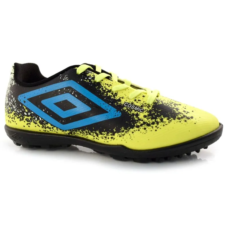 Chuteira Society Infantil Umbro Cosmic Amarelo U07FB089 36
