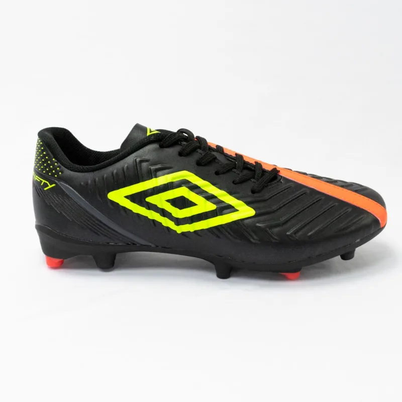 Chuteira Umbro U01FB046-110 Futebol de Campo Fifty iv Preto