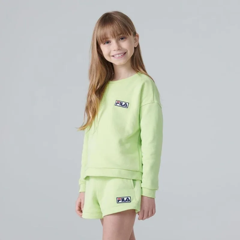 Casaco Infantil Fila Essential Menina - Menina - Amarelo Claro