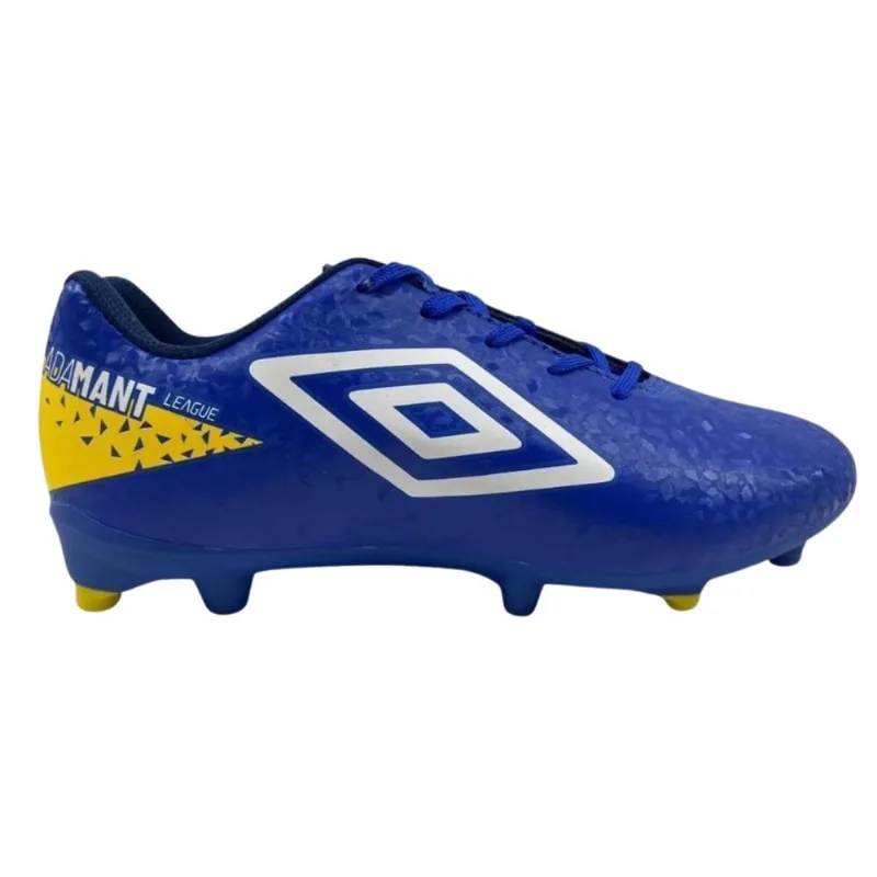 Chuteira Society Umbro Adamant League Campo Trava Azul