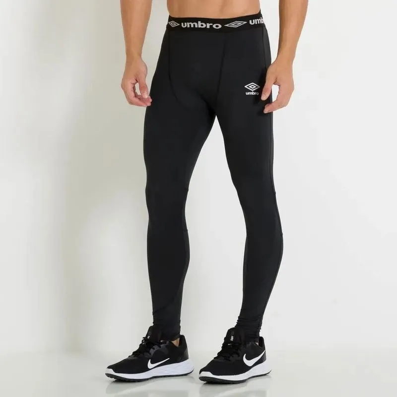 Calça Térmica Umbro Trw Hir Masculina - Preto