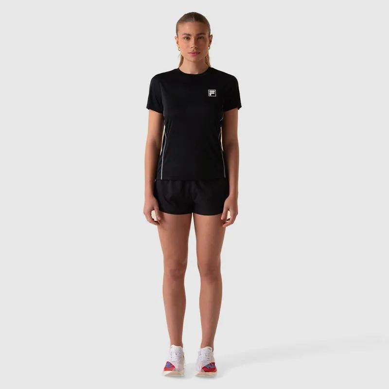 SHORTS FEMENINO FILA CORE RUN III - NEGRO - XL