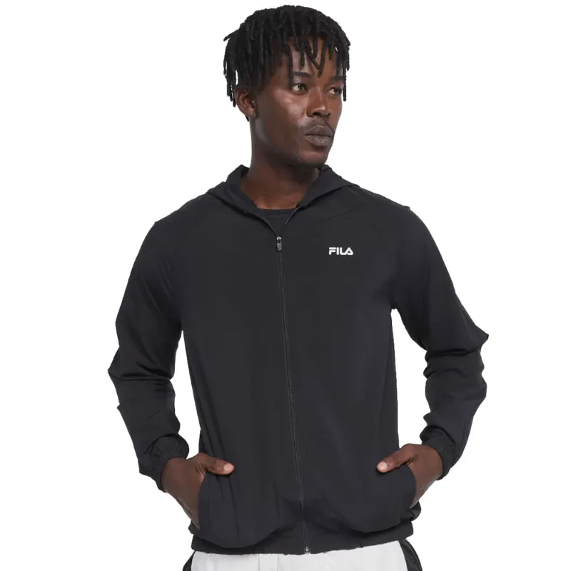Jaqueta Corta Vento Masculina Fila Basic Run Preto - GG